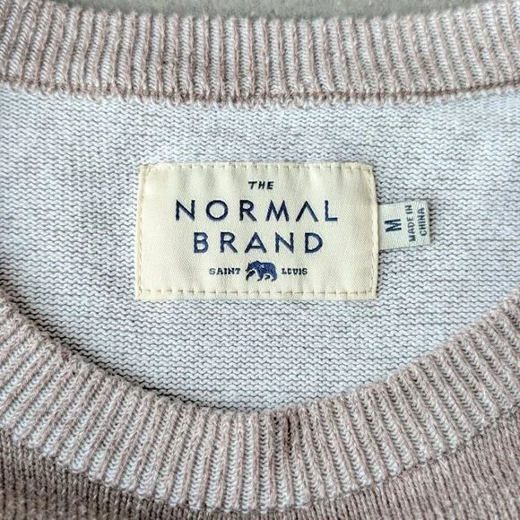 The Normal Brand Jimmy Sweater Crew medium - Picture 4 of 7